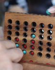FOUR IN A ROW 2D | 16cm | Wood | Red & Blue balls
