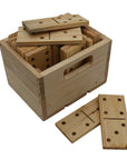 Dominoes | 20 x 9cm Blocks | in Box | Solid Wood