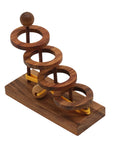 HOOP PUZZLE | Solid Wood & Rope