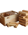 J'BLOX | 22 x 7cm Blocks | in Box | Solid Wood