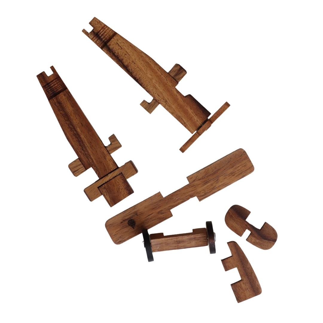 Lindbergh&#39;s Spirit Puzzle | 17cm | Solid Wood