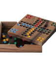 LUDO | 16cm | Monkeypod Wood | 4 Players