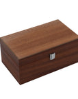MAHOGANY | Wooden Chess Piece Box | Large