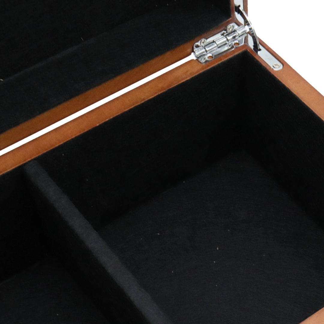 MAHOGANY | Wooden Chess Piece Box | Large