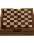 PENTOMINO CHESS BOARD | 14 cm | Solid Wood | 13 Pieces
