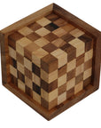 PENTOMINO CHESS CUBE | 8 cm | Solid Wood | 25 pieces