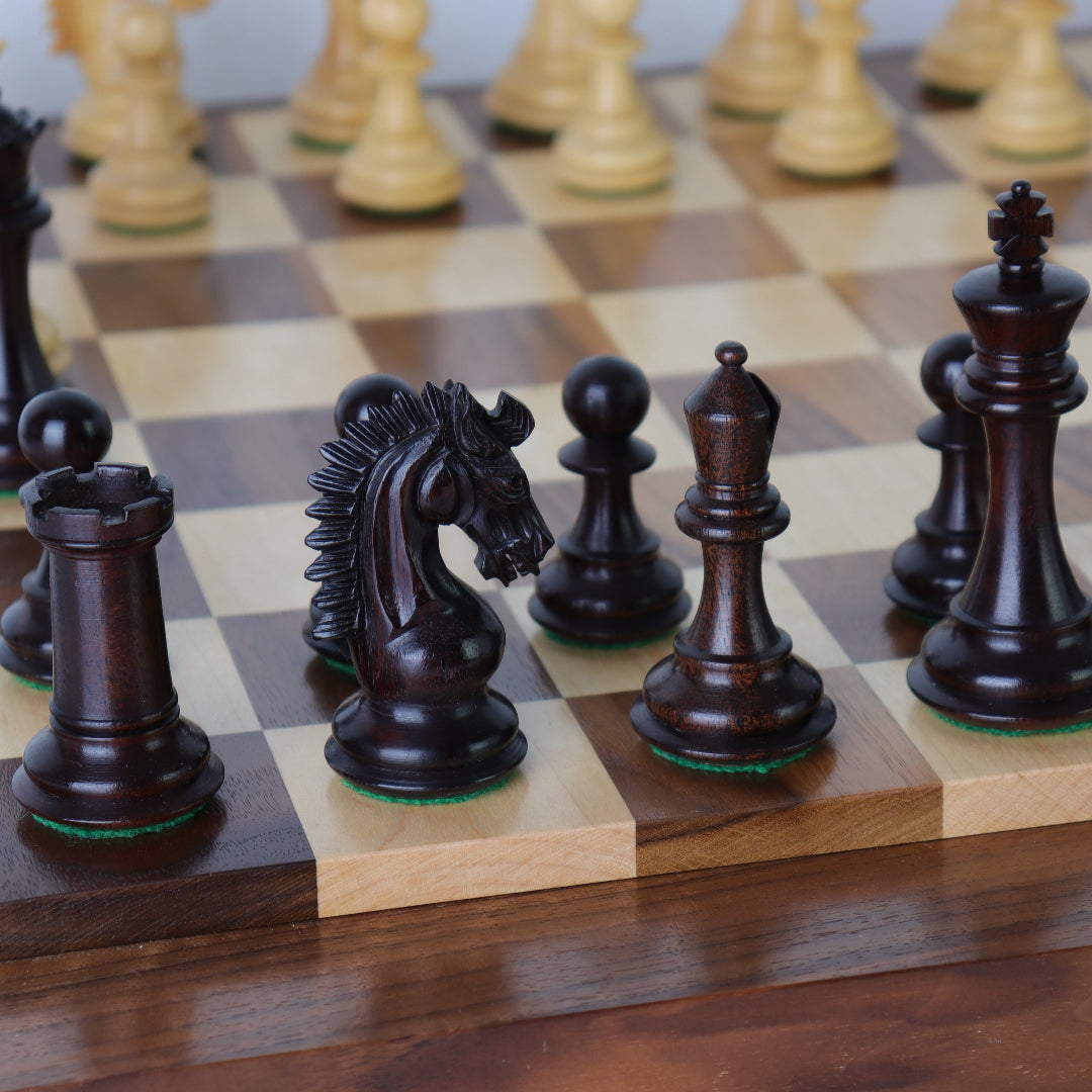 POTISHHEAD | Anjan Wood Pieces | 95mm King | Solid American Walnut Board | 55mm Squares