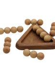 PYRAMID BALL | 145mm | Solid Wood