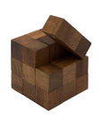 CUBE SERPENT | 57 mm | Monkeypod Wood