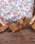 CUBE SERPENT | 57 mm | Monkeypod Wood