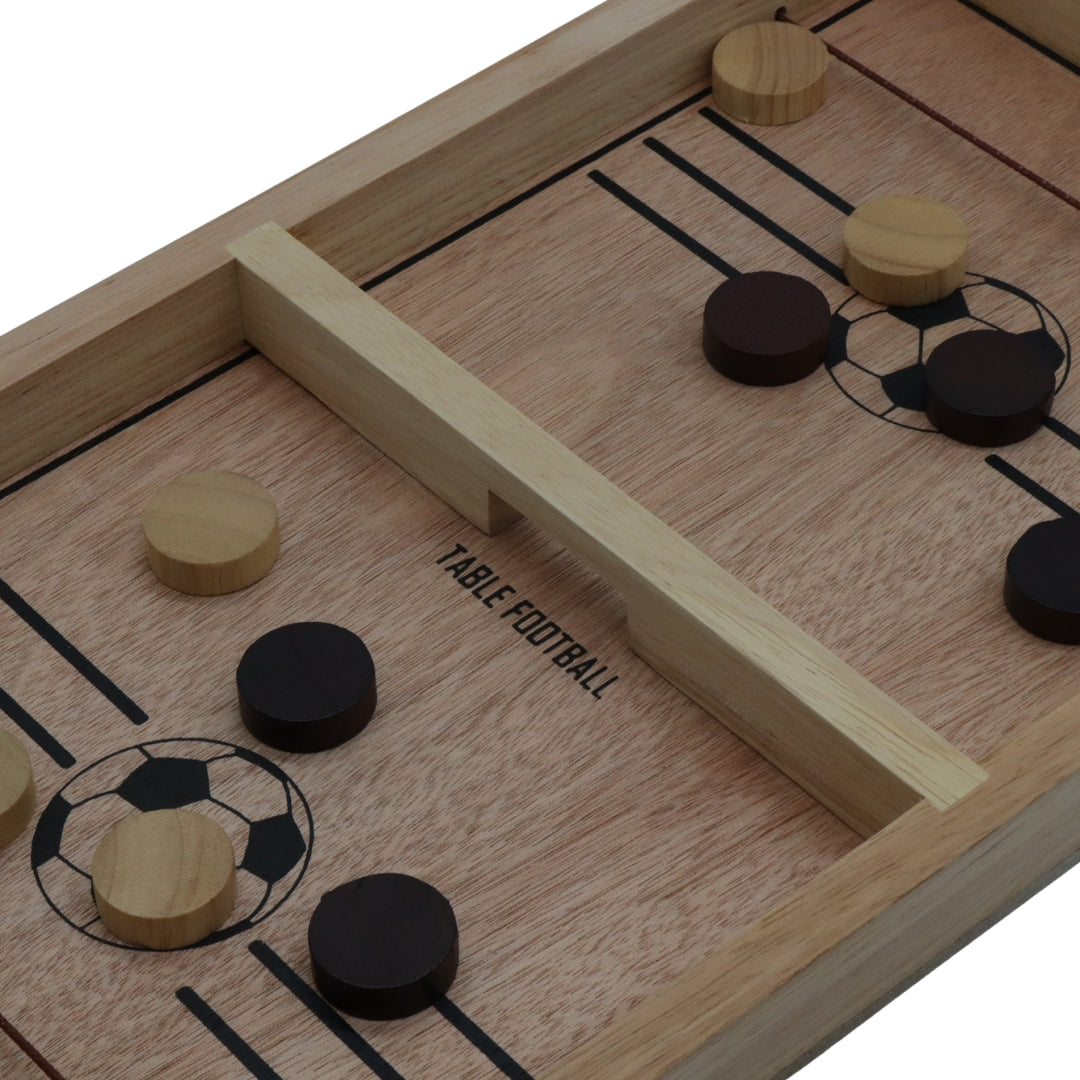 SLING PUCK | Finger Hockey | Goal Backgammon | Fast Fingers (45x25cm)