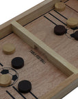 SLING PUCK | Finger Hockey | Goal Backgammon | Fast Fingers (45x25cm)