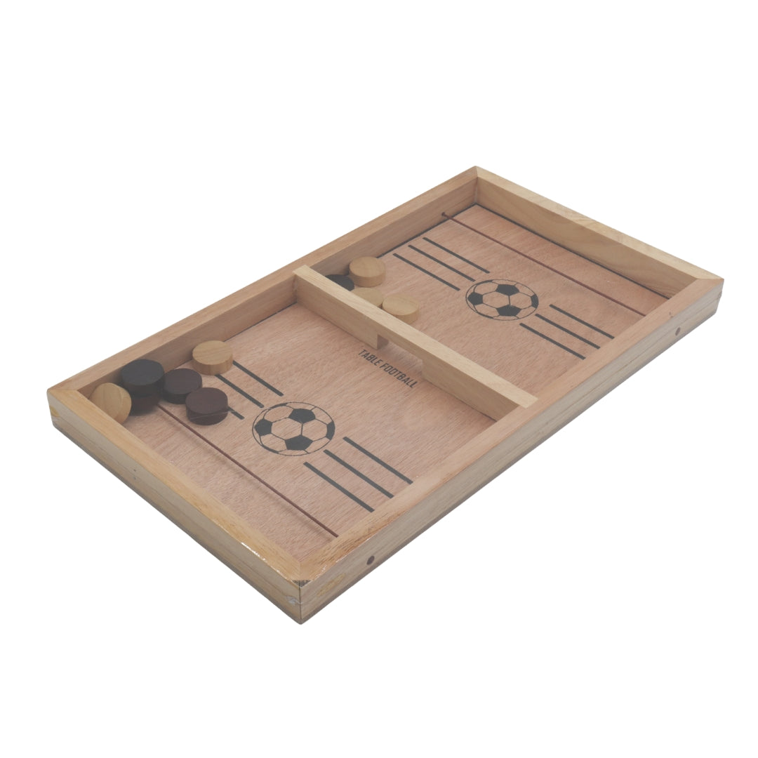 SLING PUCK | Finger Hockey | Goal Backgammon | Fast Fingers (45x25cm)