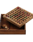 SNAKES & LADDERS | 13.5 cm | Solid Wood