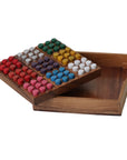 SUDOKU | 13 cm board | Multi colour | Solid wood