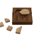 TANGRAM  HEART | 12 cm | Solid Wood | 9 Pieces