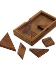 TANGRAM RECTANGULAR | 16mm Board | Solid Wood | 7 Pieces