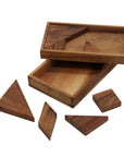 TANGRAM RECTANGULAR | 16mm Board | Solid Wood | 7 Pieces