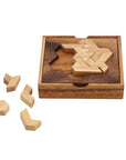 TANGRAM STAR | 13cm | Solid Wood | 12 Pieces