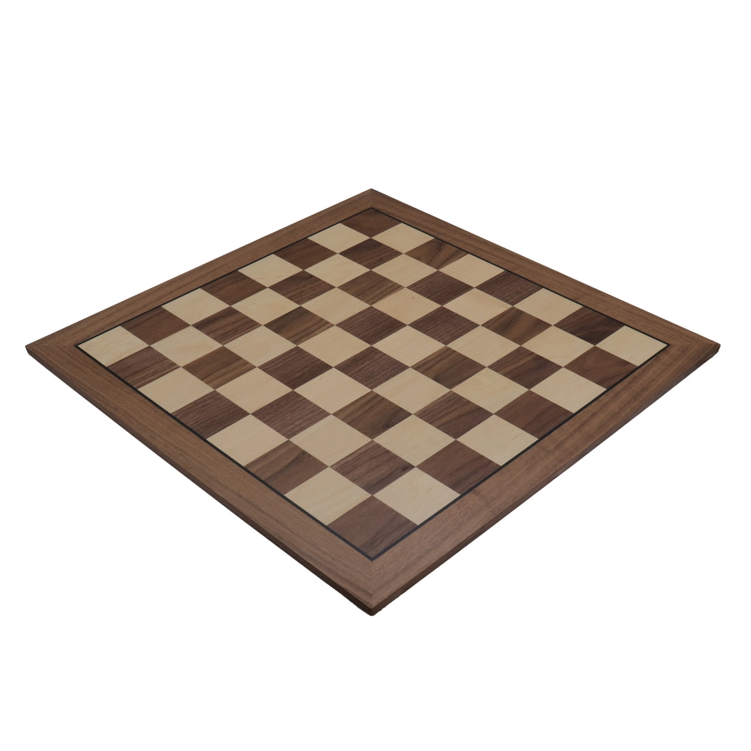WALNUT &amp; MAPLE | 58mm Squares | 54cm Board