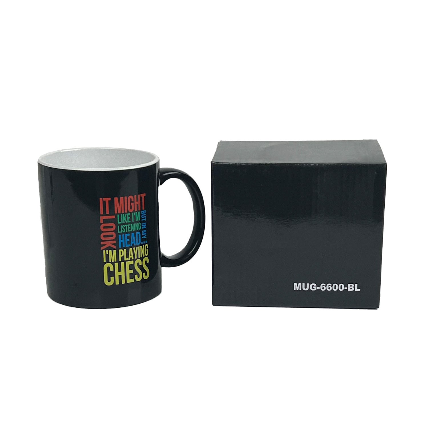 Chess themed coffee mugs