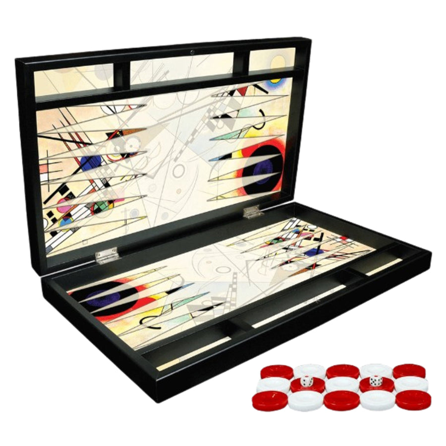 Backgammon | Kandinsky | Side Racks | 40cm