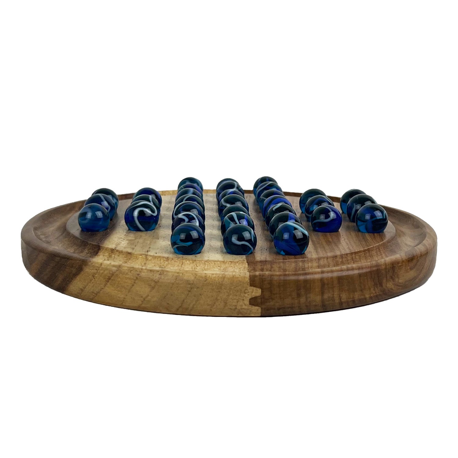 Wooden Solitaire game | Kiaat