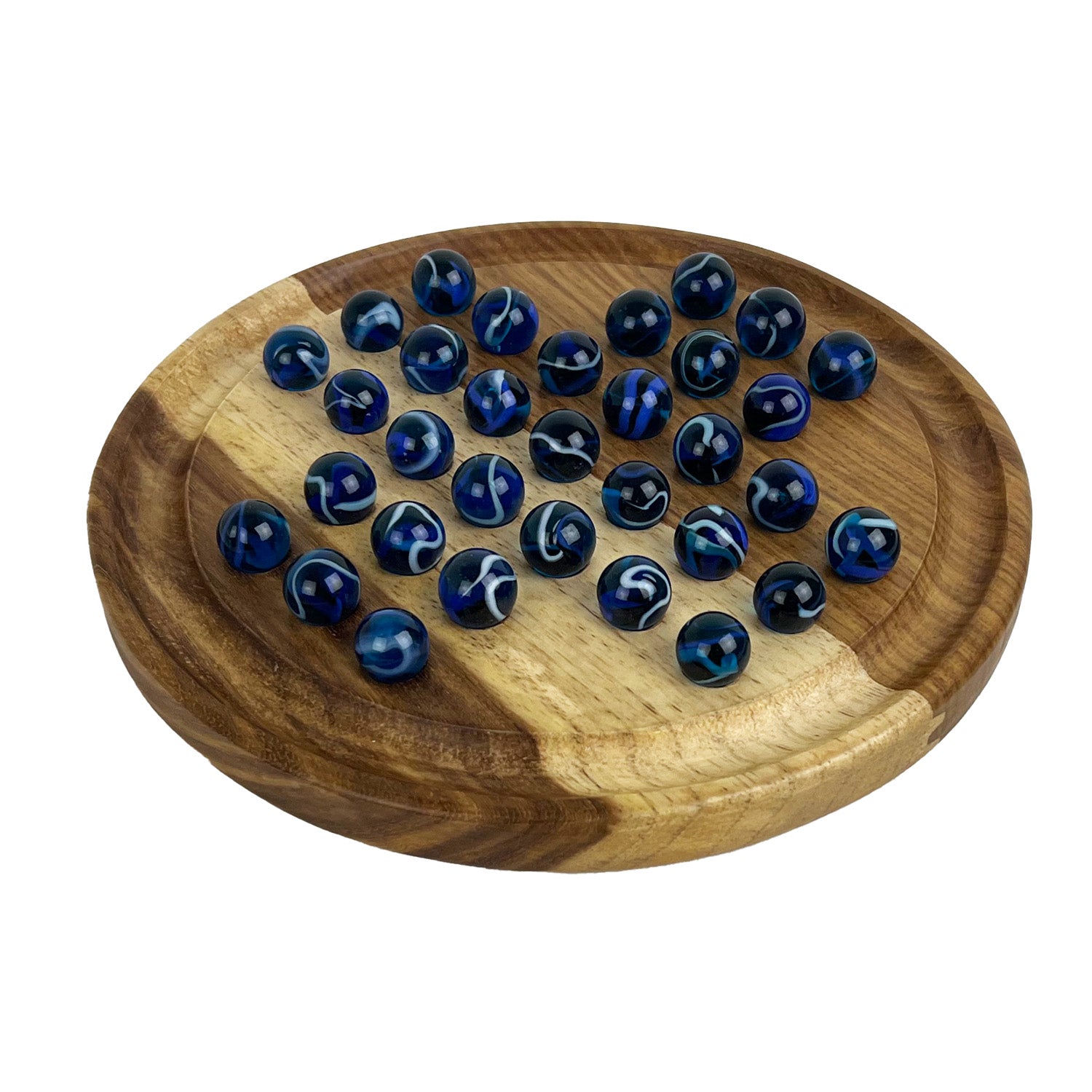 Wooden Solitaire game | Kiaat