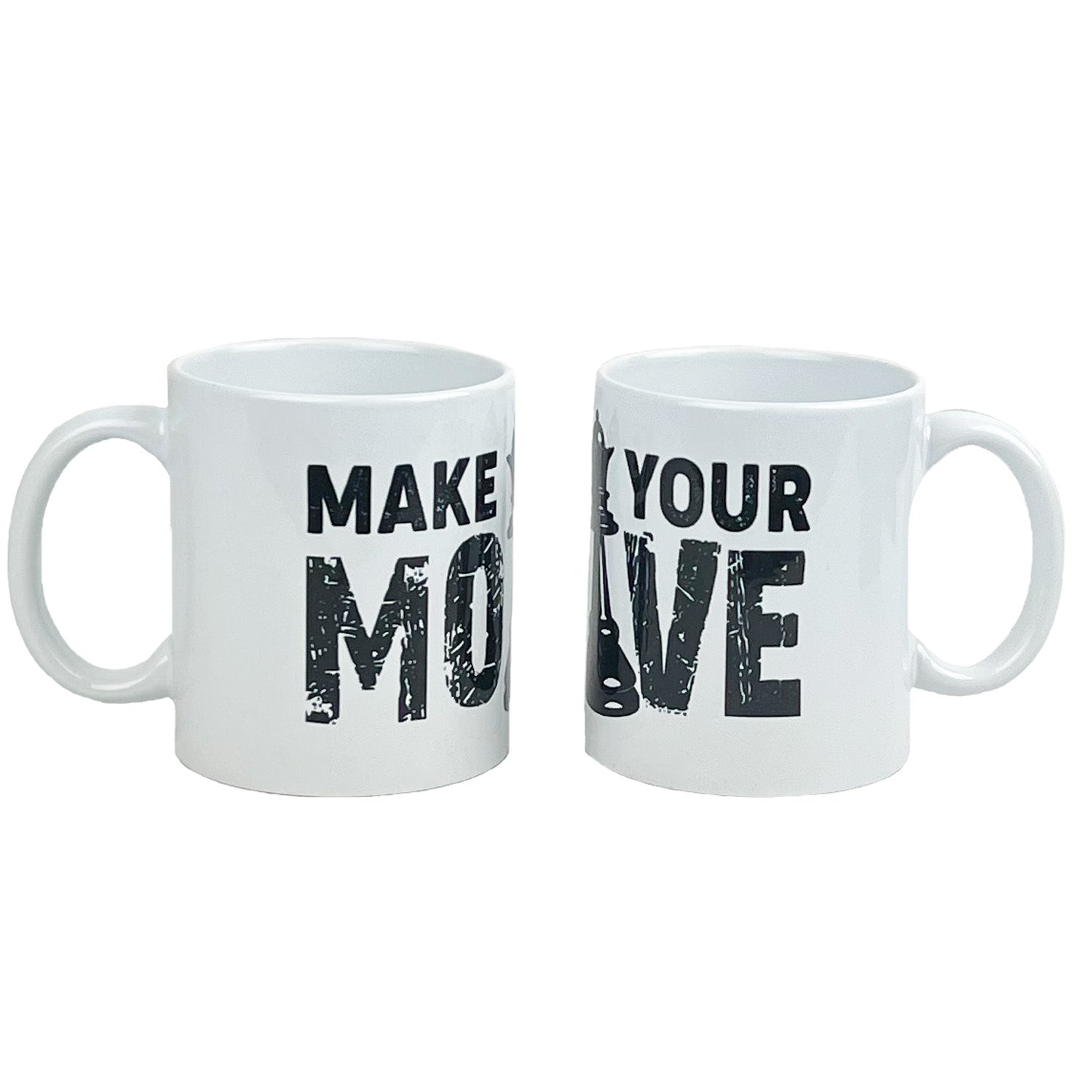 Chess themed coffee mugs
