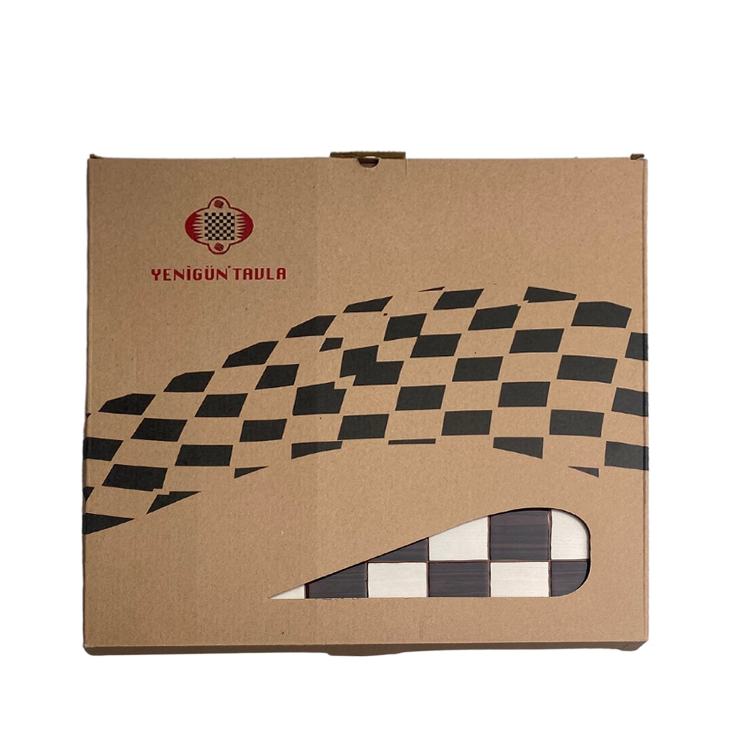 WALNUT | Premium | Carved Chess Board | X-Small | 37cm