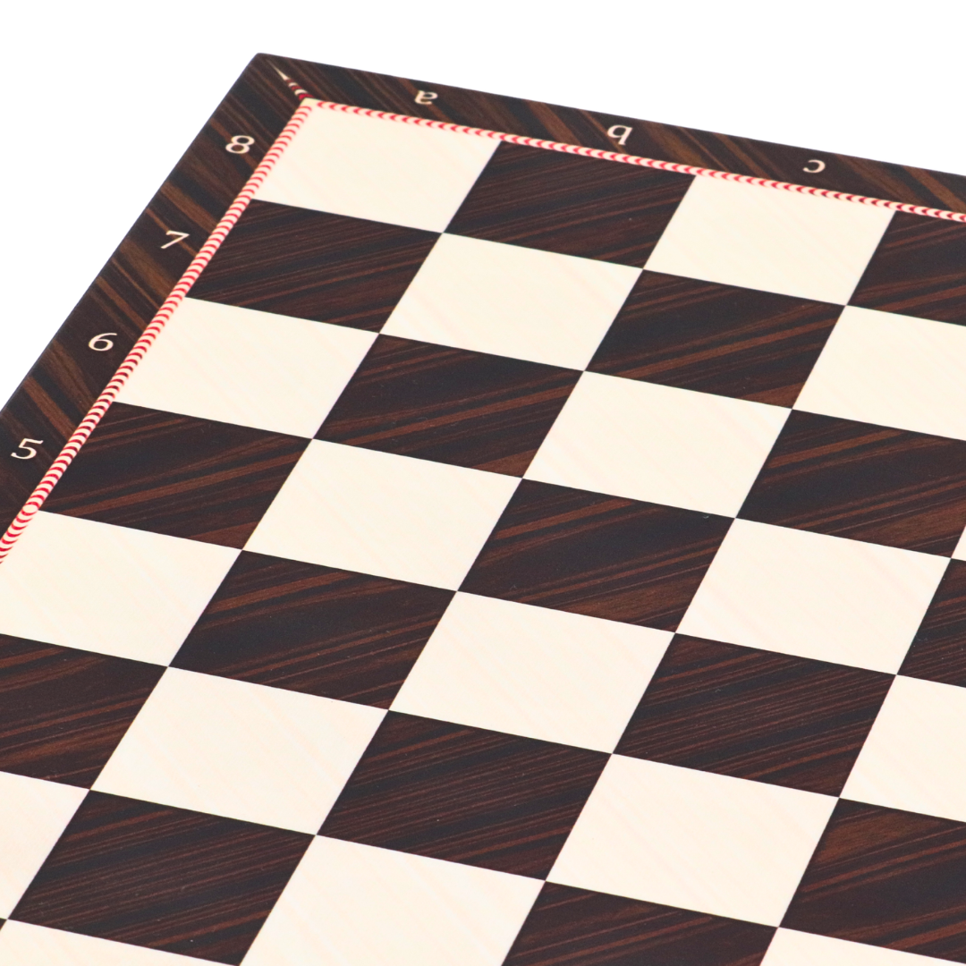 WALNUT Chess Board | Premium Gloss Finish | 37 mm Squares