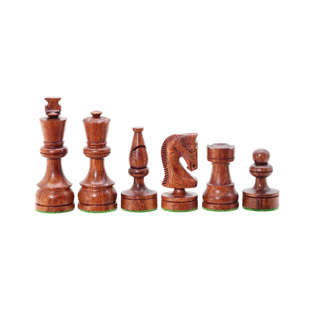 RUSSIAN KNIGHT | Acacia Chess Pieces | 3.5" | 85mm