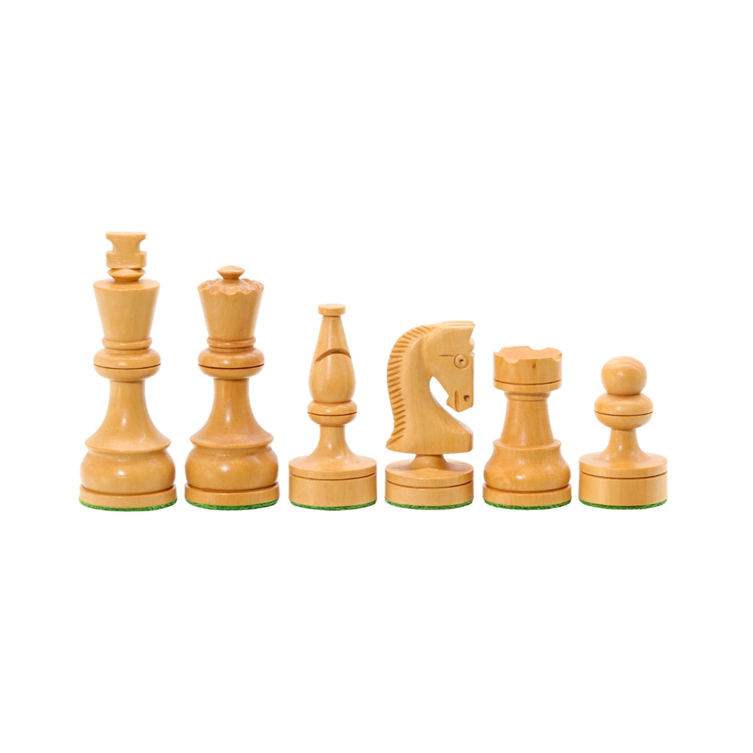 RUSSIAN KNIGHT | Acacia Chess Pieces | 3.5" | 85mm