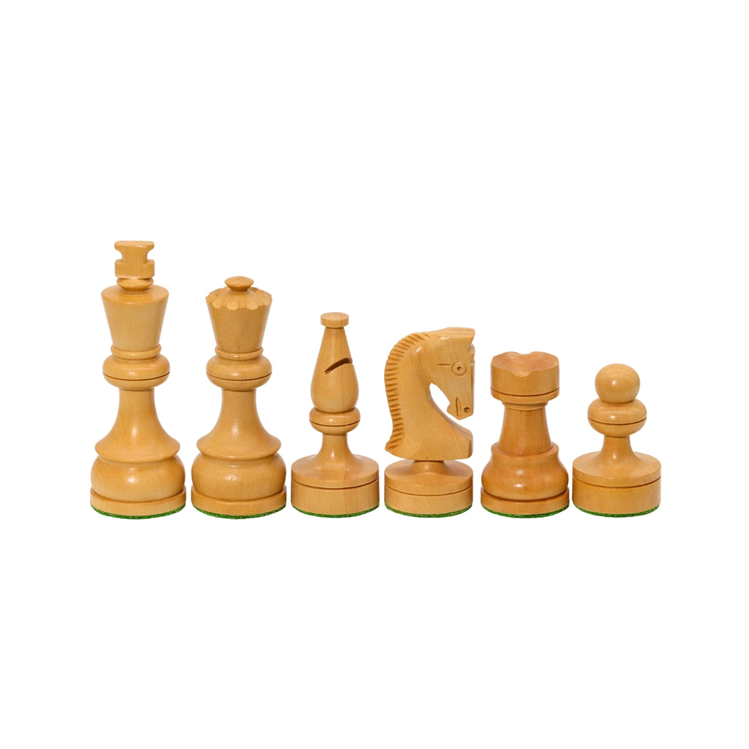 RUSSIAN KNIGHT | Ebonised Chess Pieces | 3.5" | 85mm