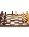 STALLION KNIGHT Wooden Chess Set with 3D Beech Board | 50mm Squares