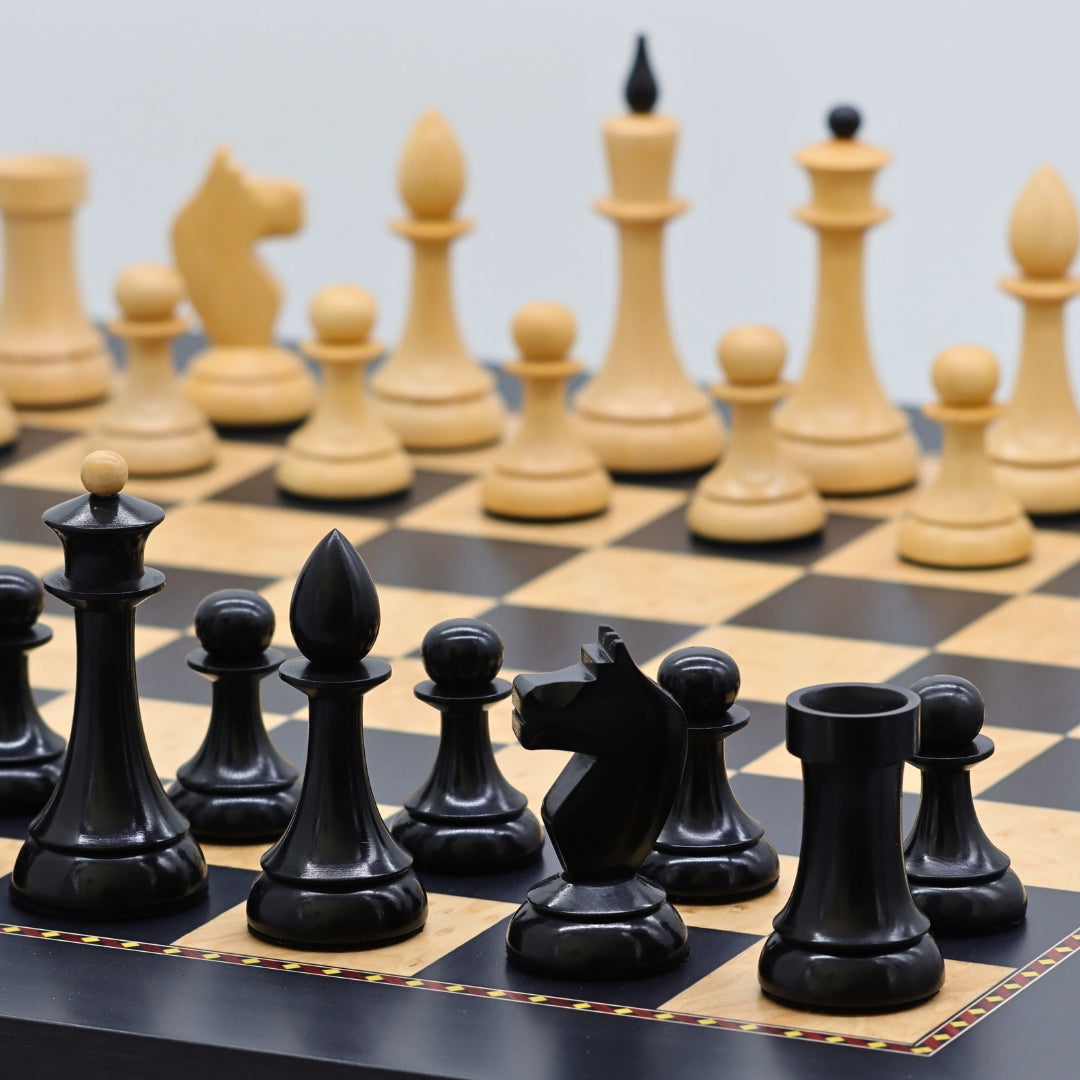 THE QUEEN’S GAMBIT | Official Wooden Chess Set | 50 mm Squares