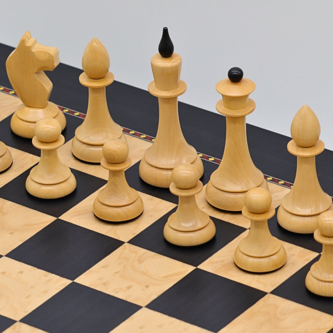 THE QUEEN’S GAMBIT | Official Wooden Chess Set | 50 mm Squares
