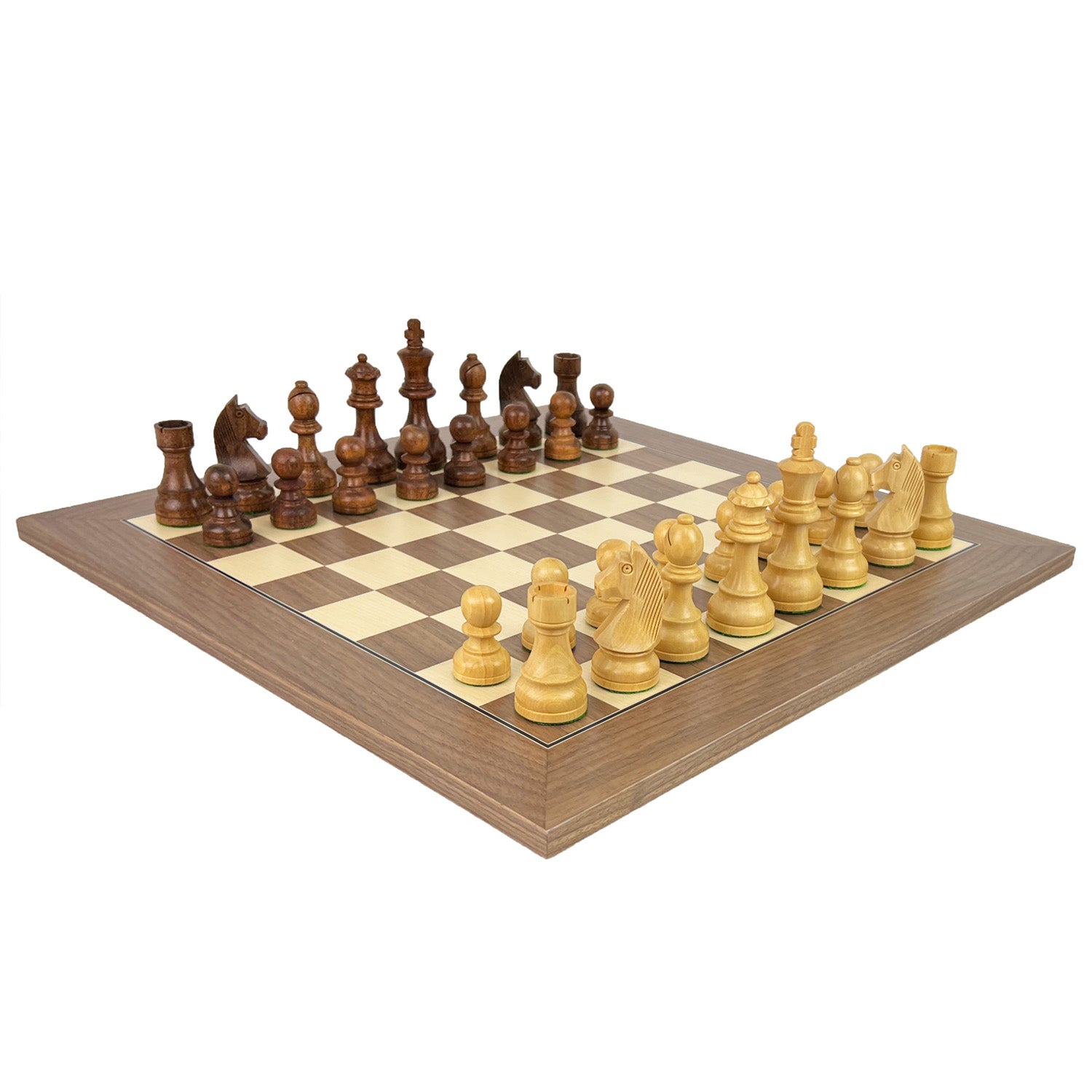 TIMELESS (including box) | Walnut & Maple Board | 45mm Squares – House ...