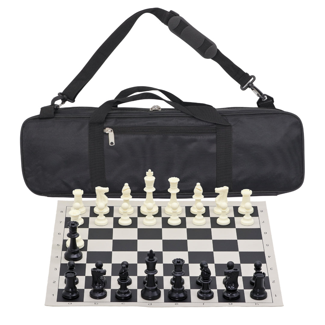 Vinyl Roll-Up Tournament Set | 50 mm Squares | Premier Bag