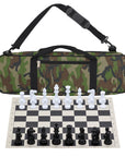 Vinyl Roll-Up Tournament Set | 50 mm Squares | Premier Bag