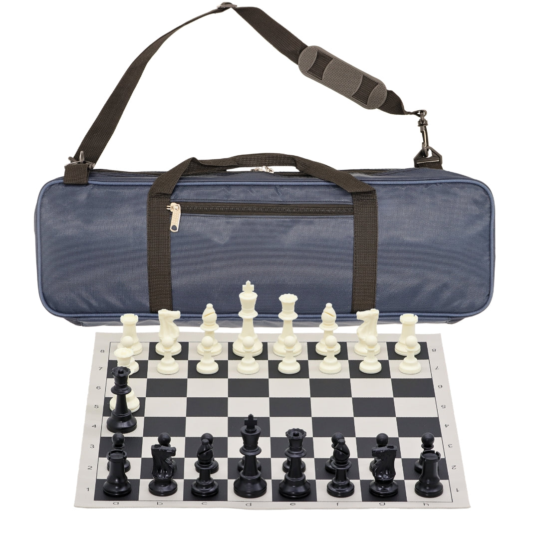 Vinyl Roll-Up Tournament Set | 50 mm Squares | Premier Bag