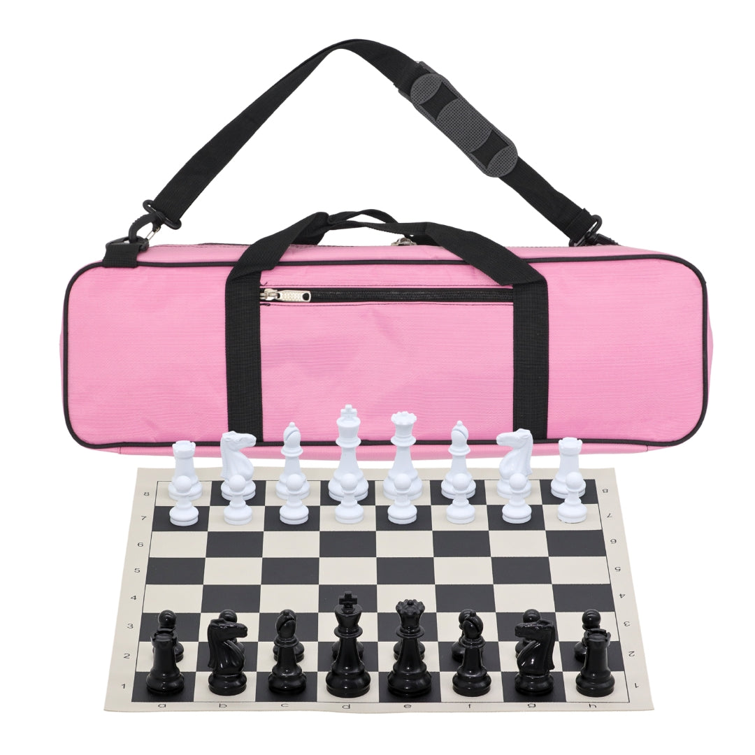 Vinyl Roll-Up Tournament Set | 50 mm Squares | Premier Bag