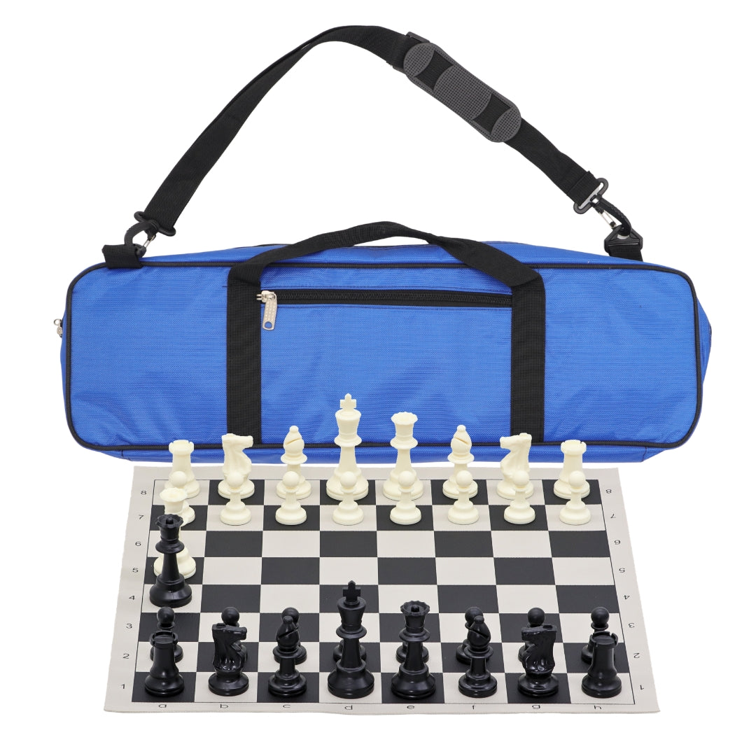 Vinyl Roll-Up Tournament Set | 50 mm Squares | Premier Bag
