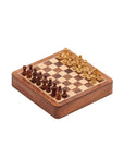 Travel Chess Set | Wooden | Magnetic | 18cm