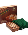 Travel Chess Set | Wooden | Magnetic | 18cm