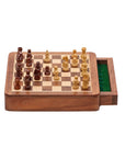 Travel Chess Set | Wooden | Magnetic | 18cm