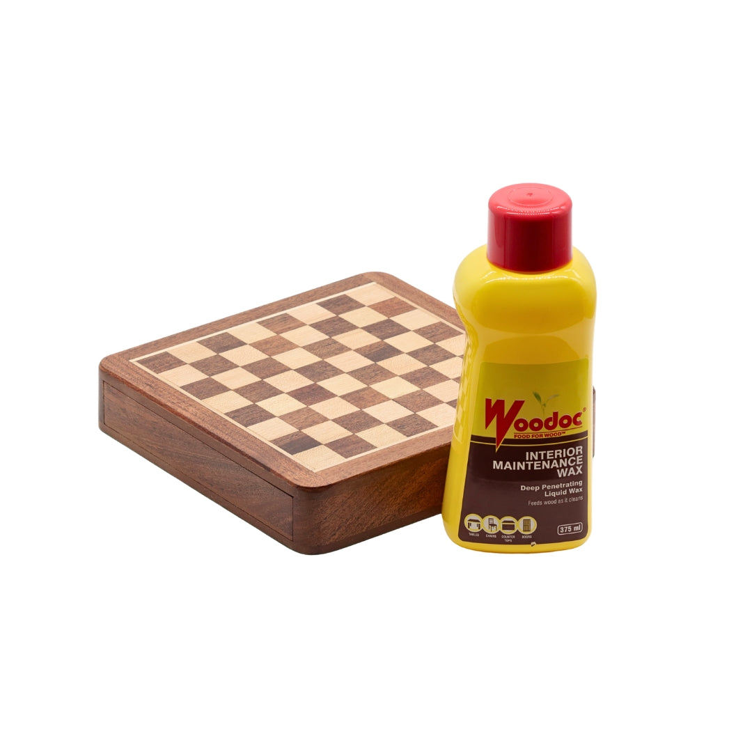 Travel Chess Set | Wooden | Magnetic | 18cm