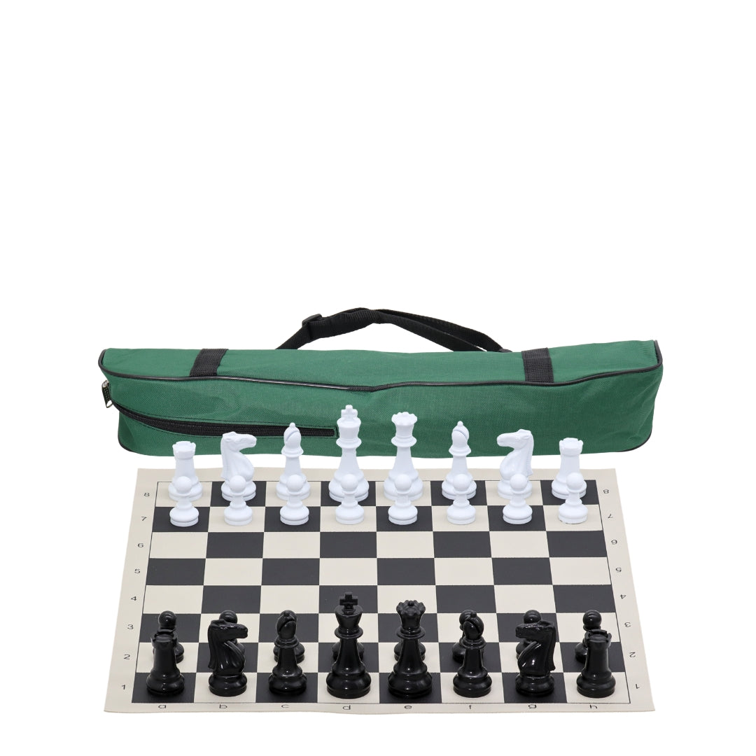 Vinyl Roll-Up Tournament Set | 50 mm Squares | Club Bag