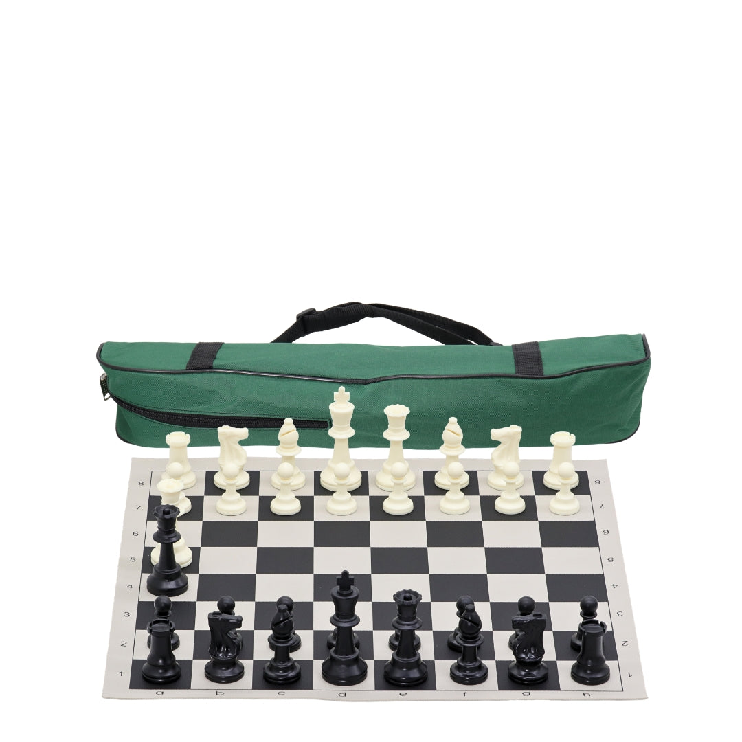 Vinyl Roll-Up Tournament Set | 50 mm Squares | Club Bag