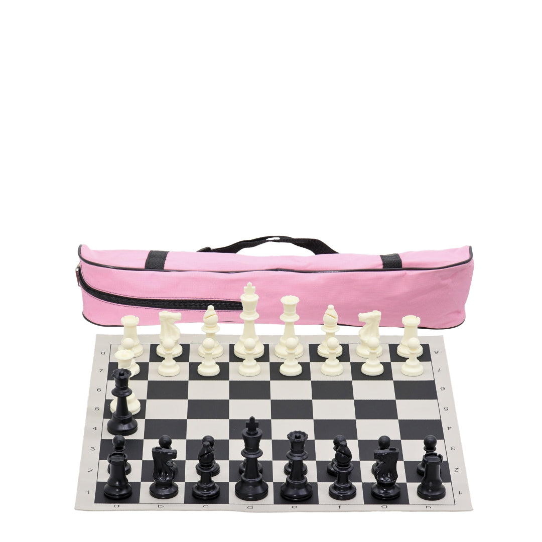 Vinyl Roll-Up Tournament Set | 50 mm Squares | Club Bag